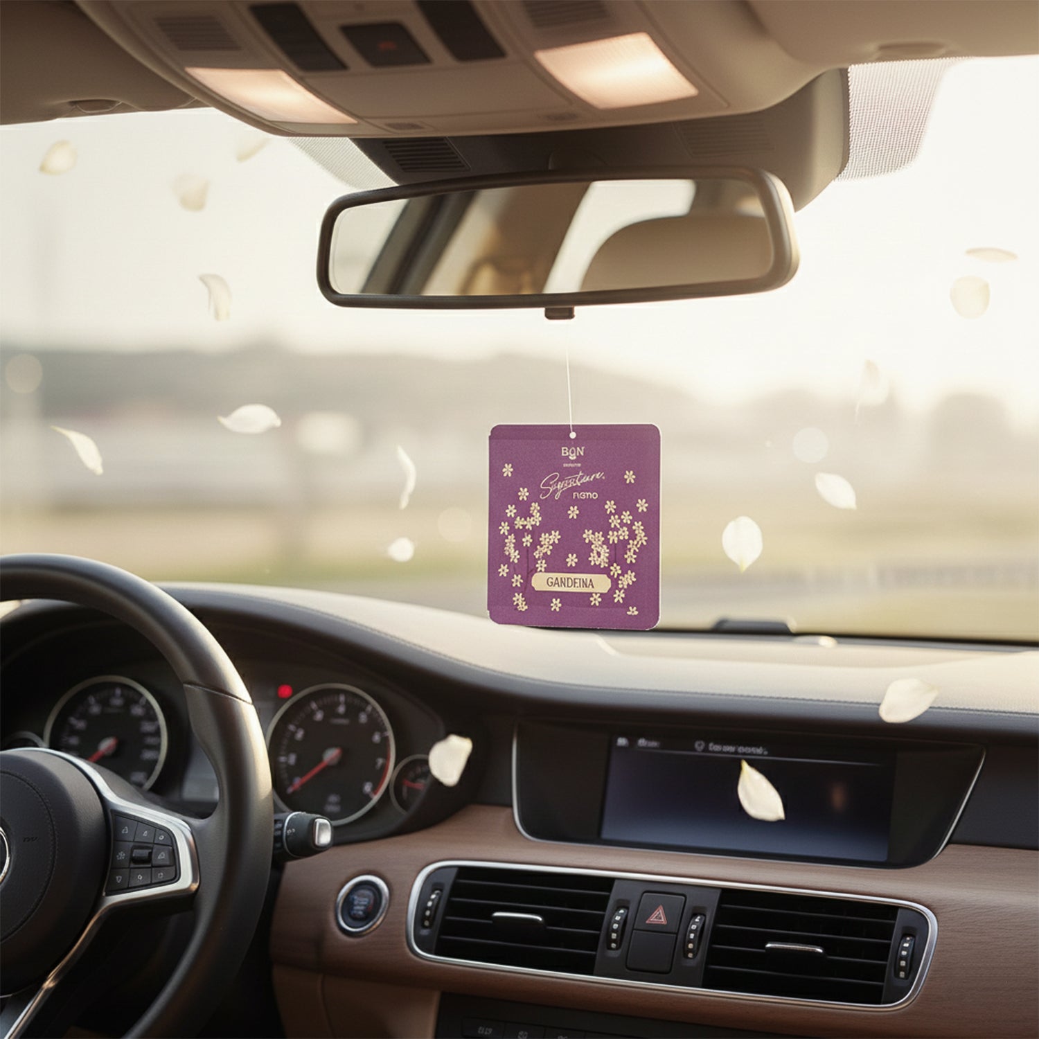 Gardenia Fragrance Hanging Air Freshener Sachet (Mix Fragrance  1 Pc  10g)