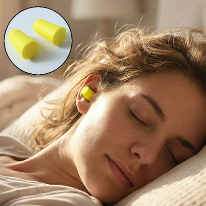 Soft Foam Noise Reduction Ear Plugs With Compact Storage Case (4 Pair  8 Pcs)