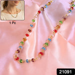Elegant crystal bead necklace for women perfect for daily wear