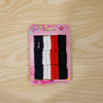Elastic hairbands ideal for everyday hairstyling