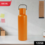 Own Hydrate stainless steel water bottle displayed upright