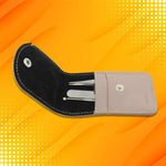 Compact 4-piece nail care set with a focus on the durable travel case.