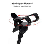 Front view of the universal Car Phone Holder with a strong grip.