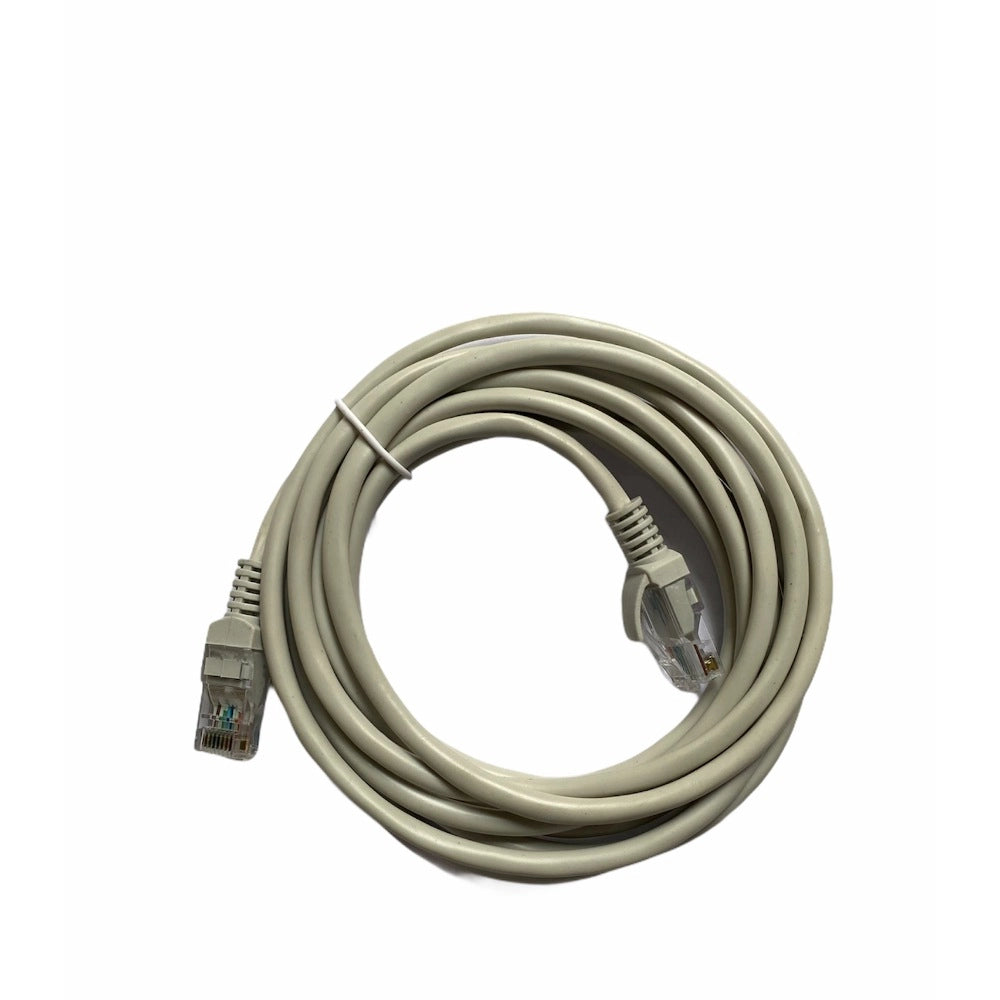 Ethernet Patch Cord CAT5E, RJ45 LAN Cable 3 Yards (White)