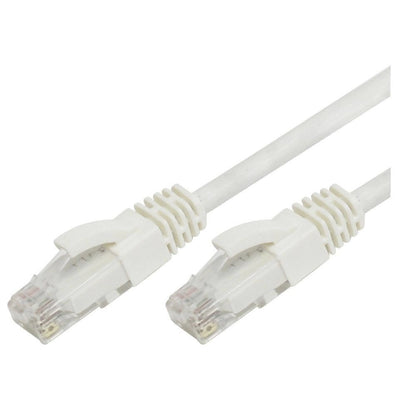 Ethernet Patch Cord CAT5E, RJ45 LAN Cable 3 Yards (White)