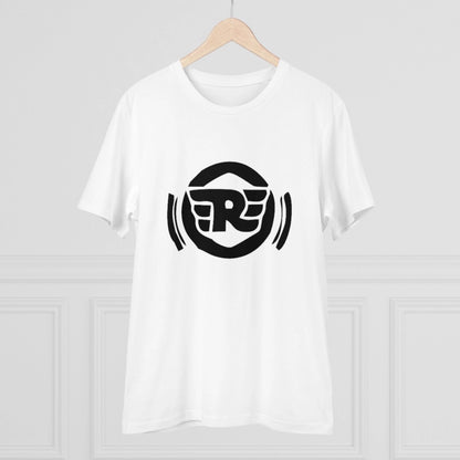 Men's PC Cotton Bike Ride Design Printed T Shirt (Color: White, Thread Count: 180GSM)