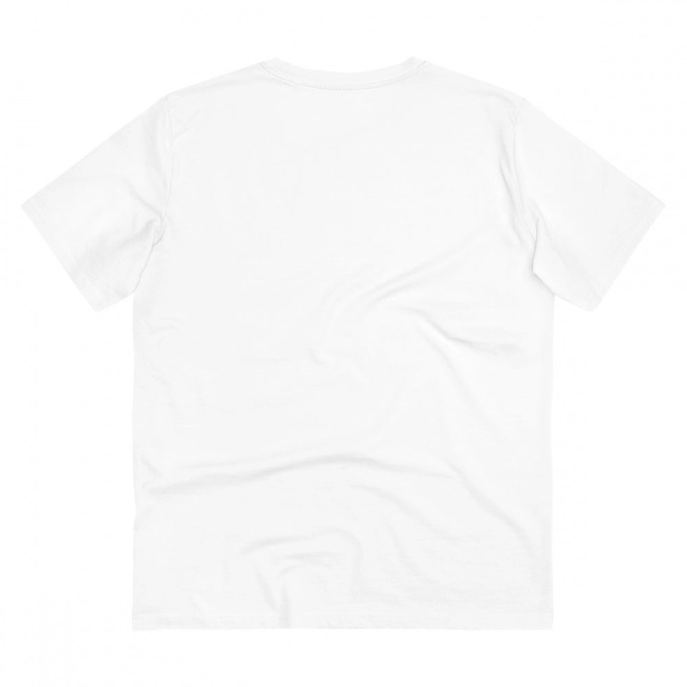 Men's PC Cotton All Reps Matter Printed T Shirt (Color: White, Thread Count: 180GSM)