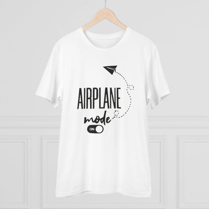 Men's PC Cotton Explore The Unseen Printed T Shirt (Color: White, Thread Count: 180GSM)
