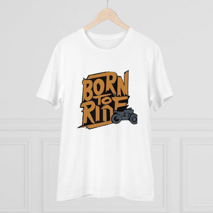 Men's PC Cotton Explore The Unseen Printed T Shirt (Color: White, Thread Count: 180GSM)