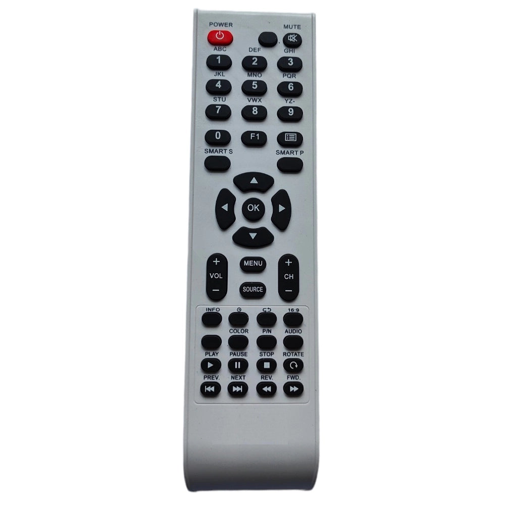 LCD/LED Remote No. RCA06, Compatible with Intex LCD/LED TV Remote Control (Exactly Same Remote will Only Work)