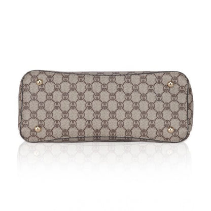 Women's Faux Leather Printed Handbag (Hilver)
