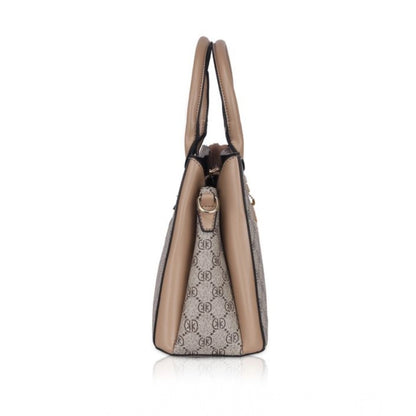 Women's Faux Leather Printed Handbag (Hilver)