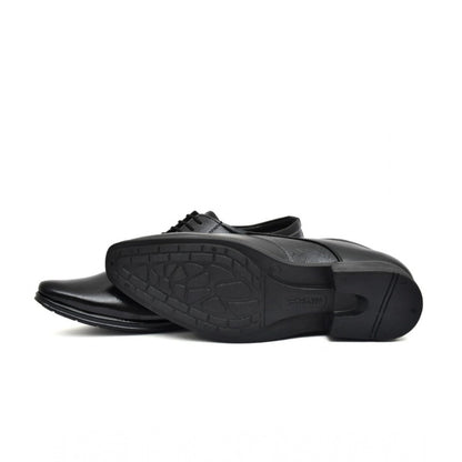 Men's Faux Leather Formal Shoes (Black)