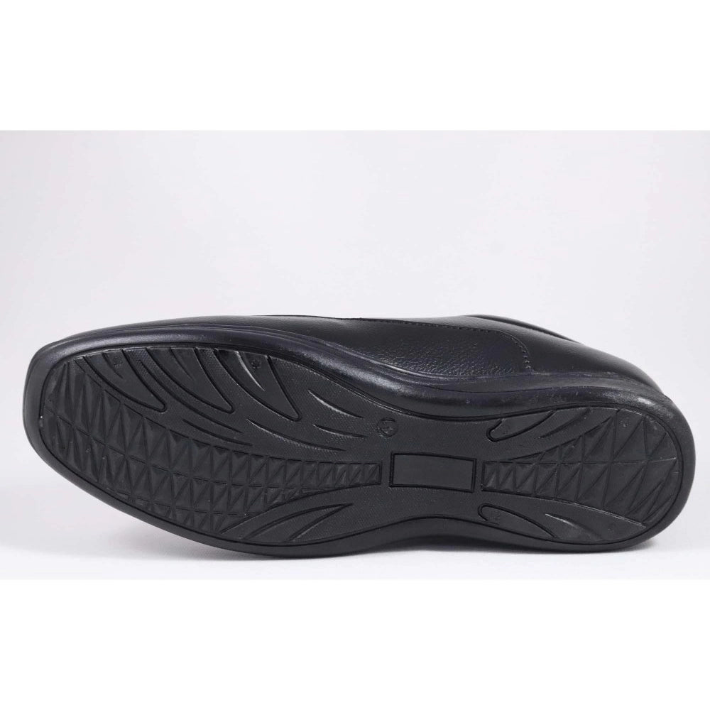Men's Faux Leather Formal Shoes (Black)