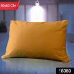 Close-up of the durable fabric and invisible zipper on a couch pillow cover.