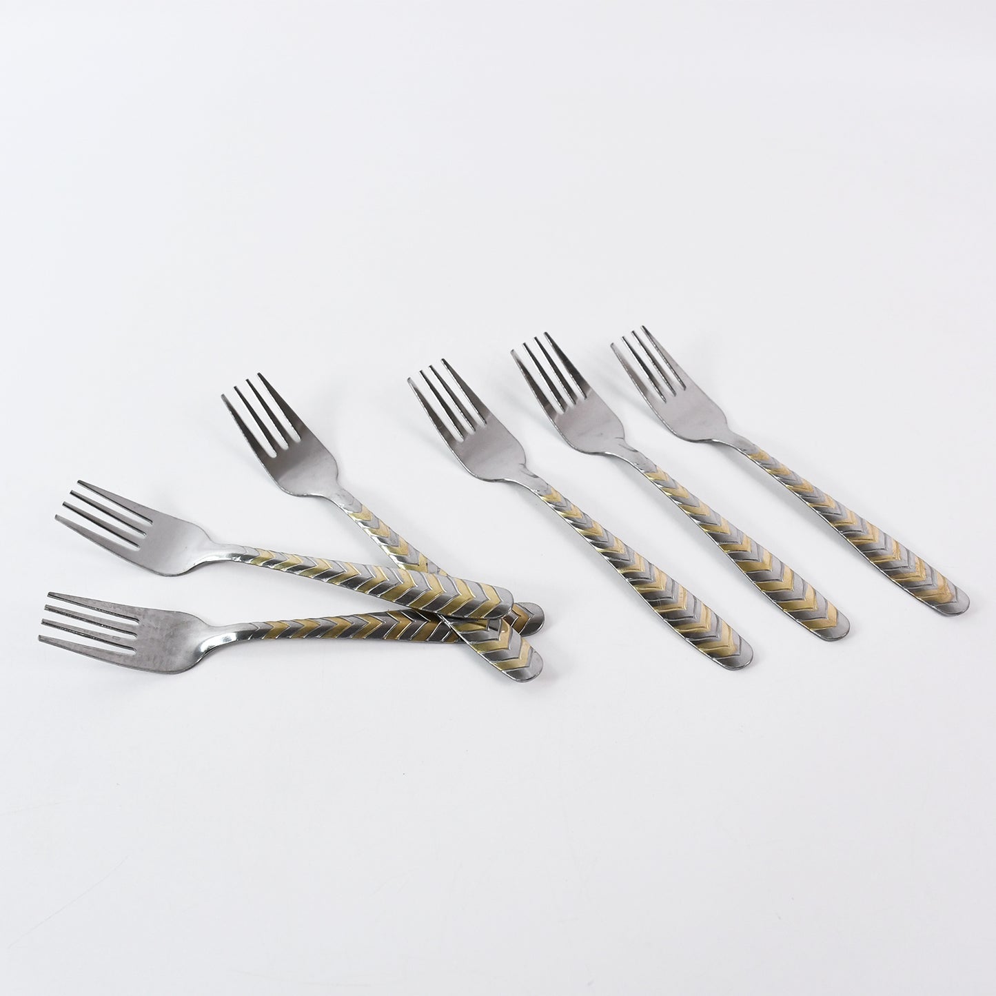 Elegant Stainless Steel Fork (6 Pcs Set)