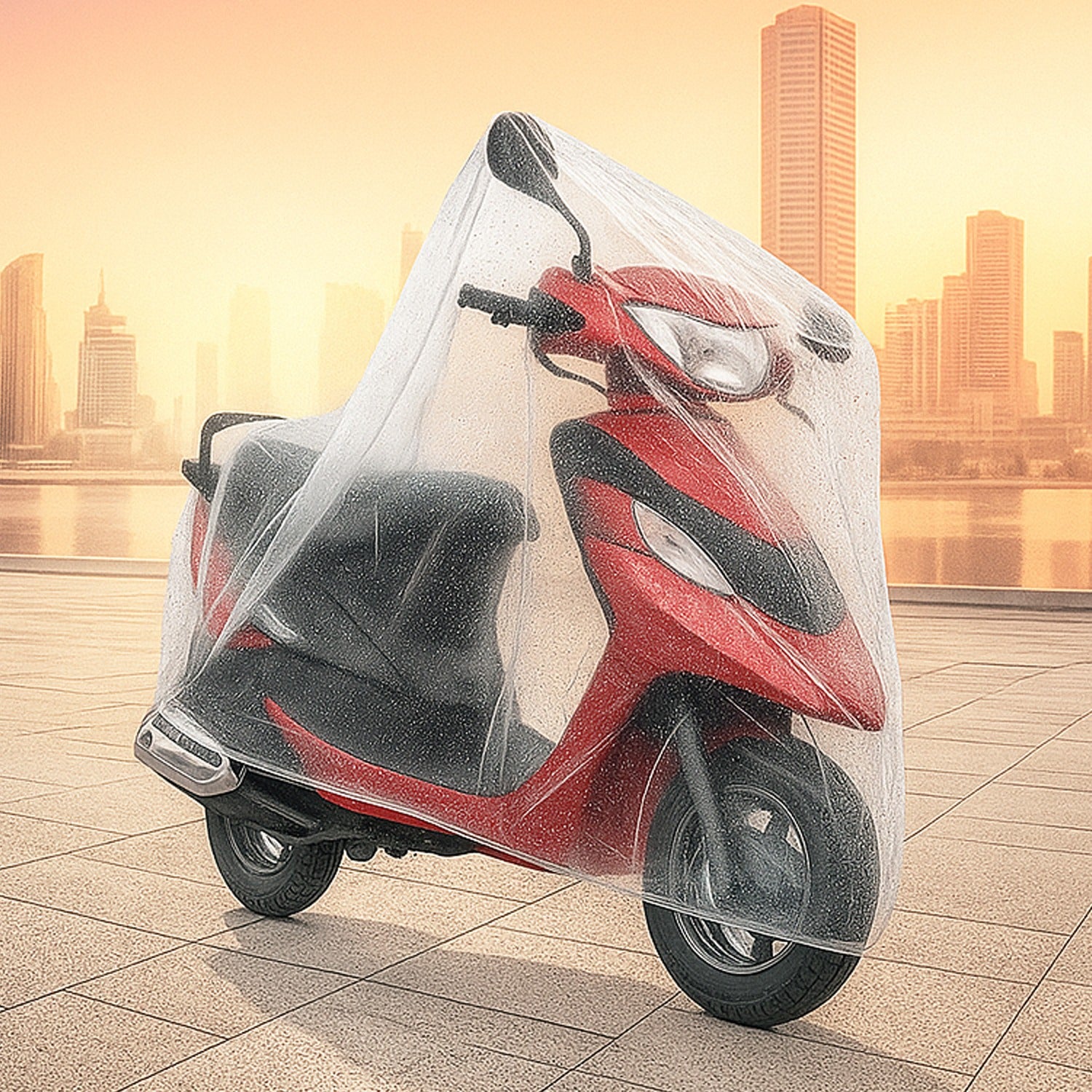 Small Disposable Plastic Activa Cover (1 Pc)