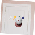 Close-up of a single bird wall hook showcasing its detailed design and smooth finish.