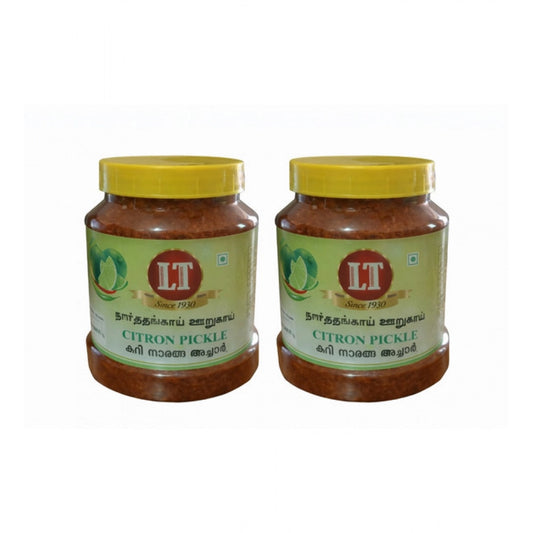 Pack of_2 500GM LT Citron Pickle Traditional Digestive Side Dish (Red)