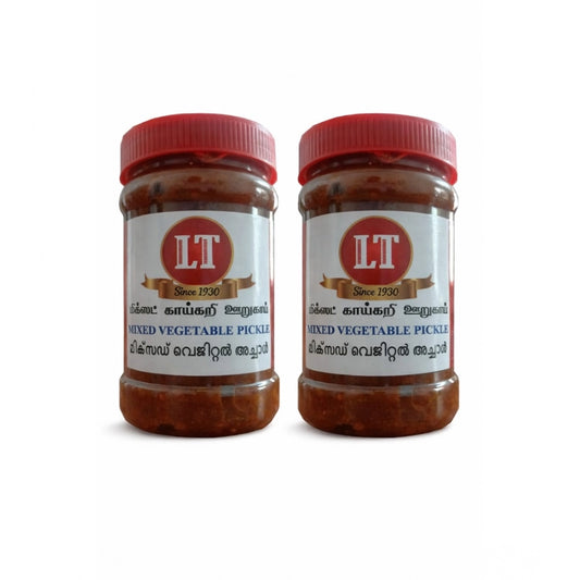 Pack of_2 500GM LT Mixed Veg Pickle Traditional Digestive Side Dish (Red)
