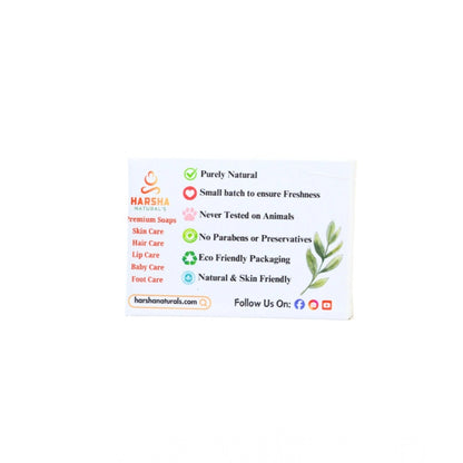 Pack Of_2 Harsha Natural - Red wine Soap (100GM)