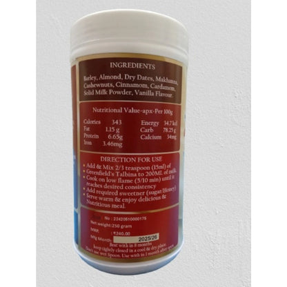 Greenfield'S Talbina Roasted Barley With Powdered Dry Fruit (250GM)
