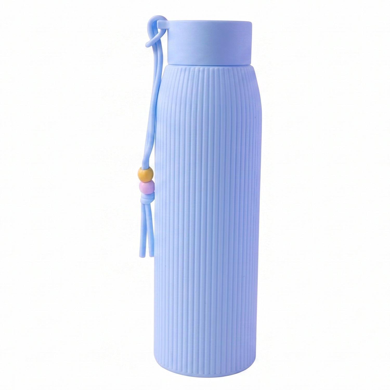 Premium Textured Glass Water Bottle (300 ML Approx)