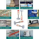 Conveniently packaged QuickFix steel nails, easy to load and store.