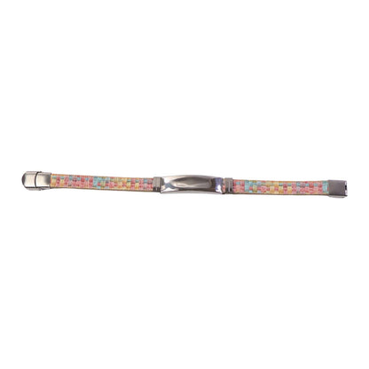 Premium Fancy Wrist Bracelet With Multicolor Woven Design (1 Pc)