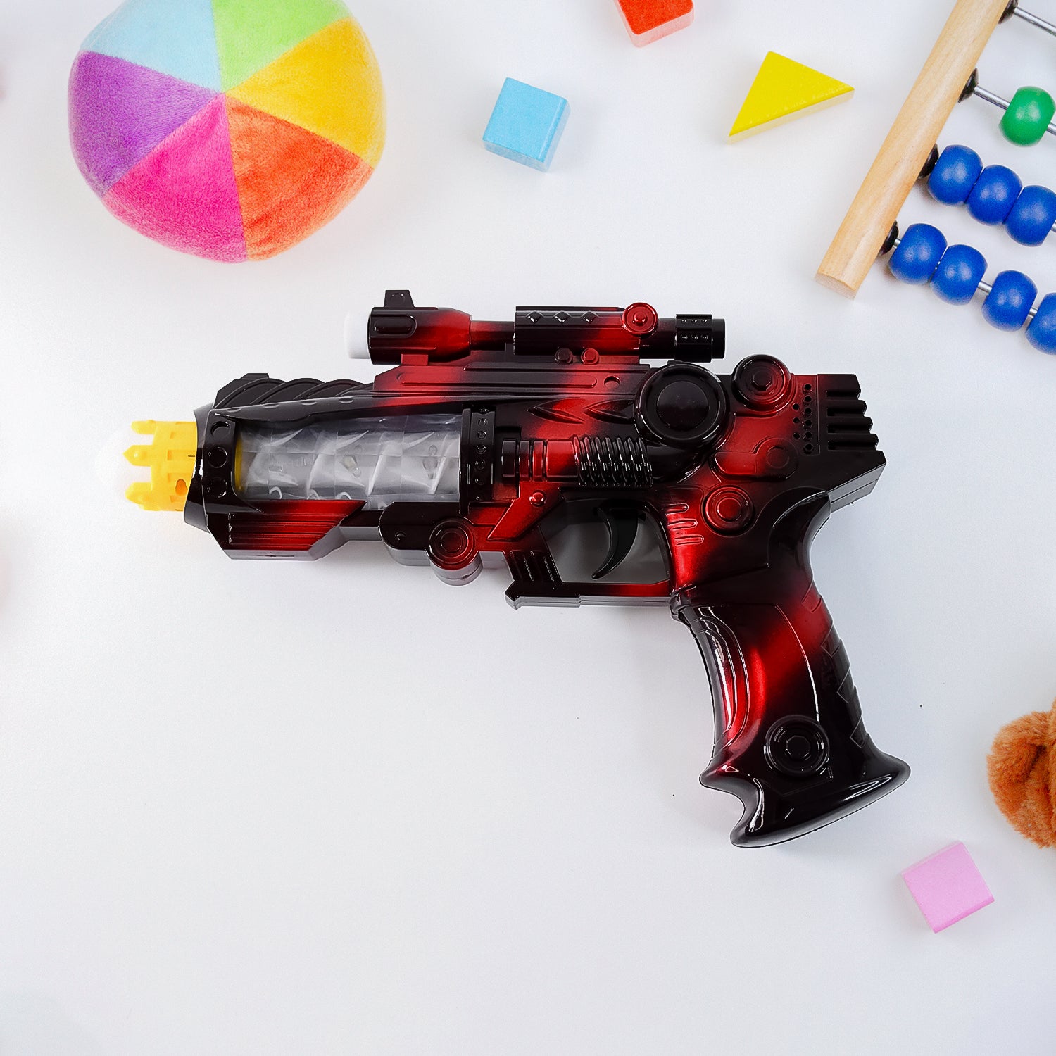 Ttg Led Flashing Sound Laser Toy Gun  Battery Operated Space Gun With Lights  Music