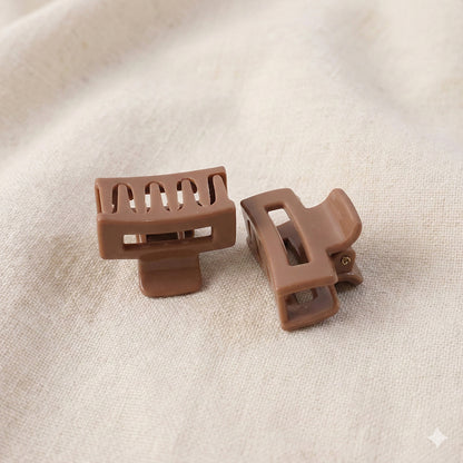Stylish Mini Hair Claw Clips Set 12 Pc