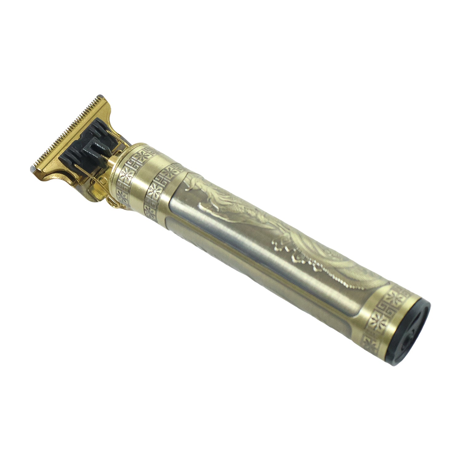 Electric Hair Trimmer With Precision Blade And Multiple Comb Attachments