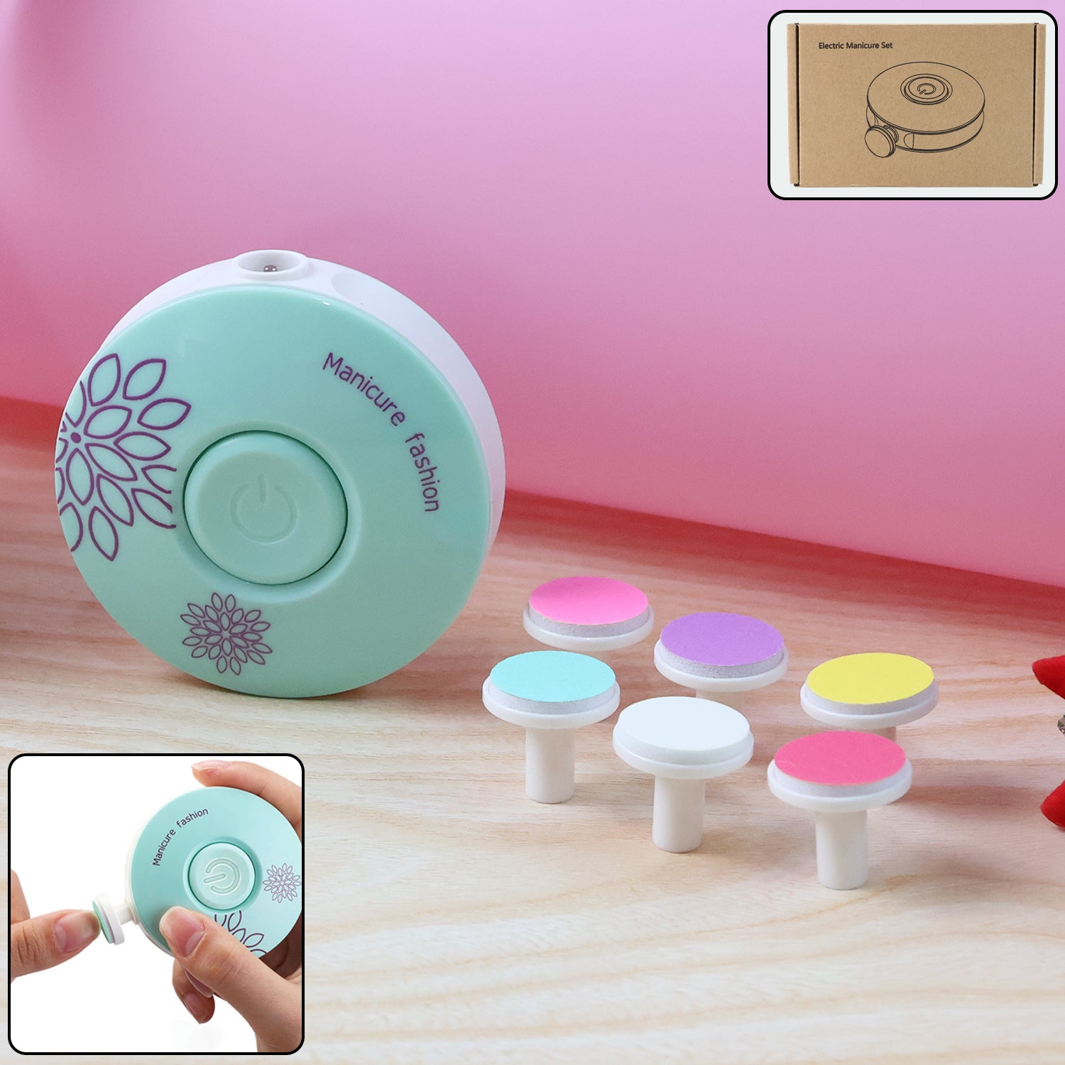 Baby Electric Manicure  Nail Care Set
