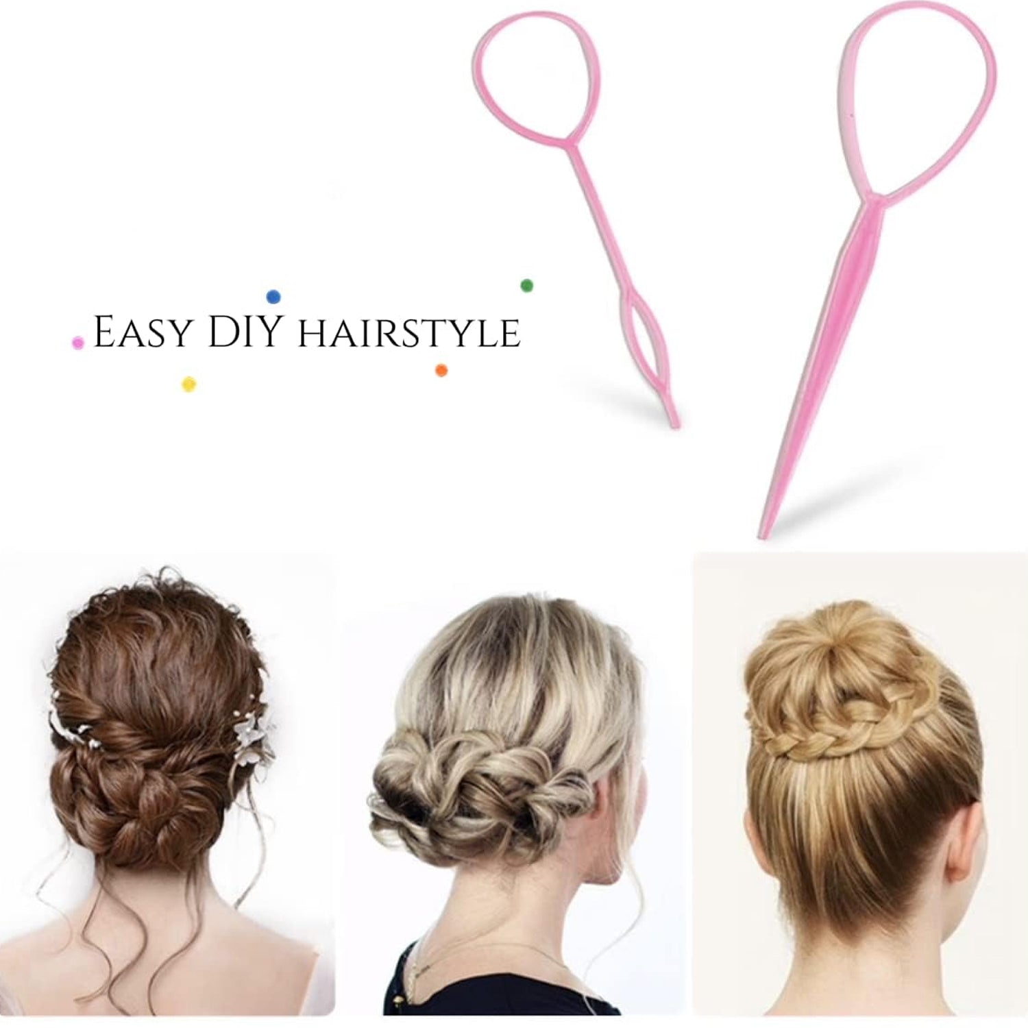 Multi-purpose Hair Styling  Braiding Tool Set