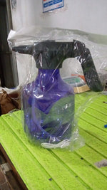 Side view of the  3L electric garden sprayer, showcasing its compact and portable design.