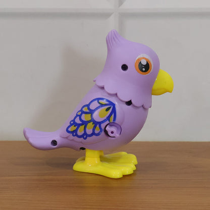 Key Operated Jumping Bird Toy For Kids (1 Pc)