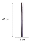 Size guide for aluminium foil roll