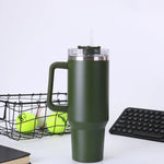 1200ML insulated travel mug in minimalist packaging box