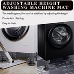 Side profile of adjustable anti-vibration pad for appliances