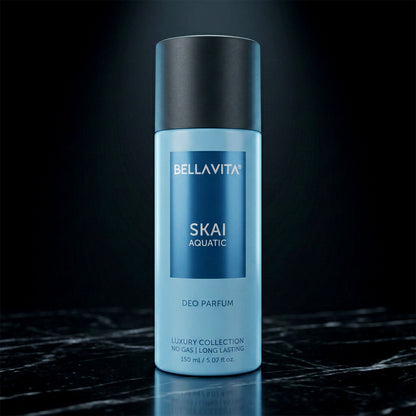 Marine-inspired deo perfume for men
