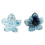 Mix color hair accessory floral clip ideal for casual styling