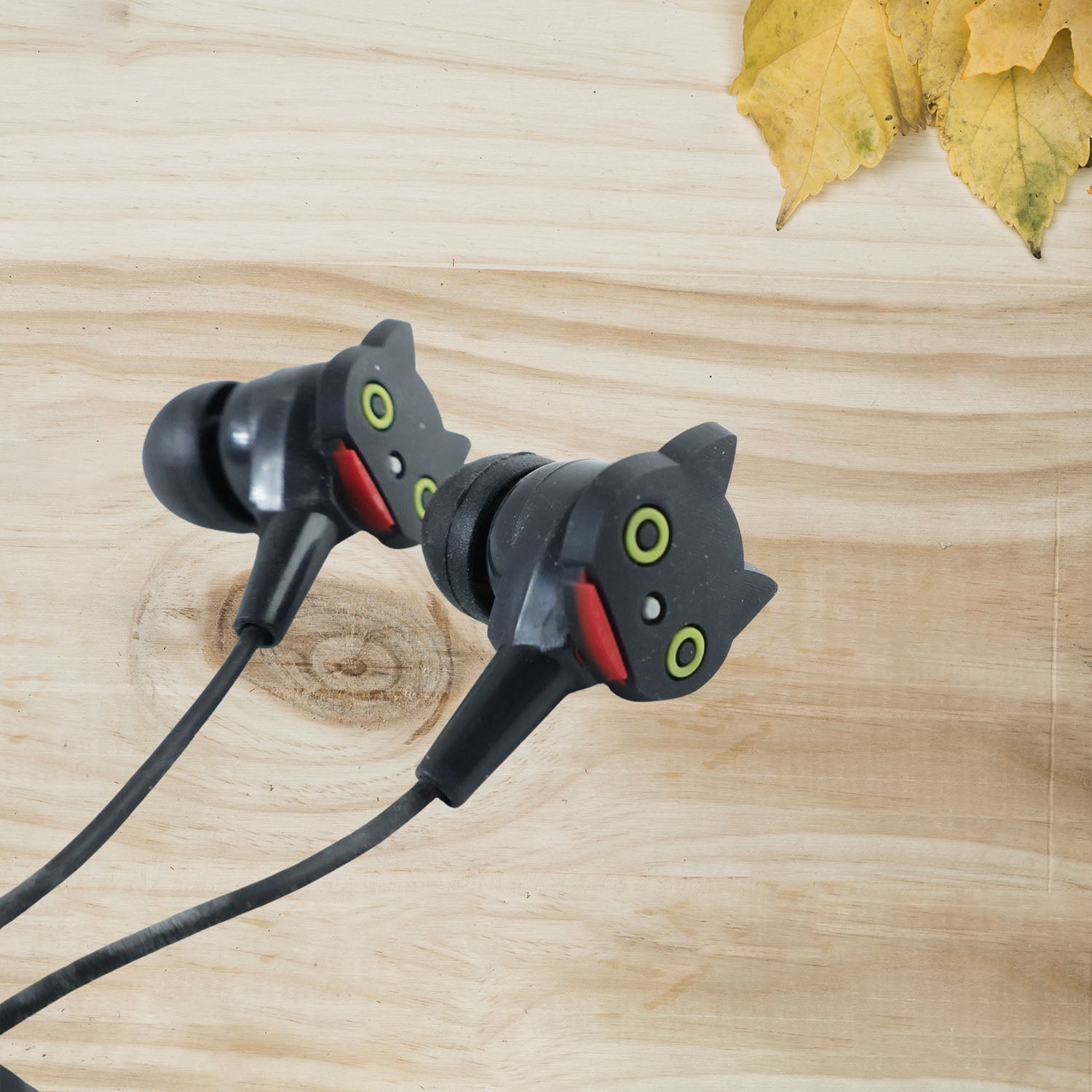 Cute Cartoon Style Wired In-ear Earphones (1 Set)