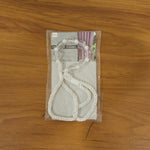 Decorative pearl curtain tieback for modern interiors