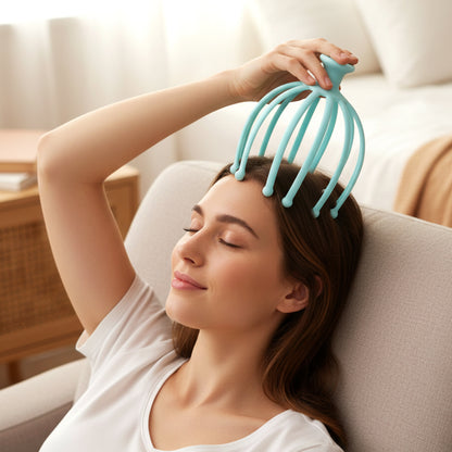 Manual Head Scalp Massager For Stress Relief  (1 Pc)