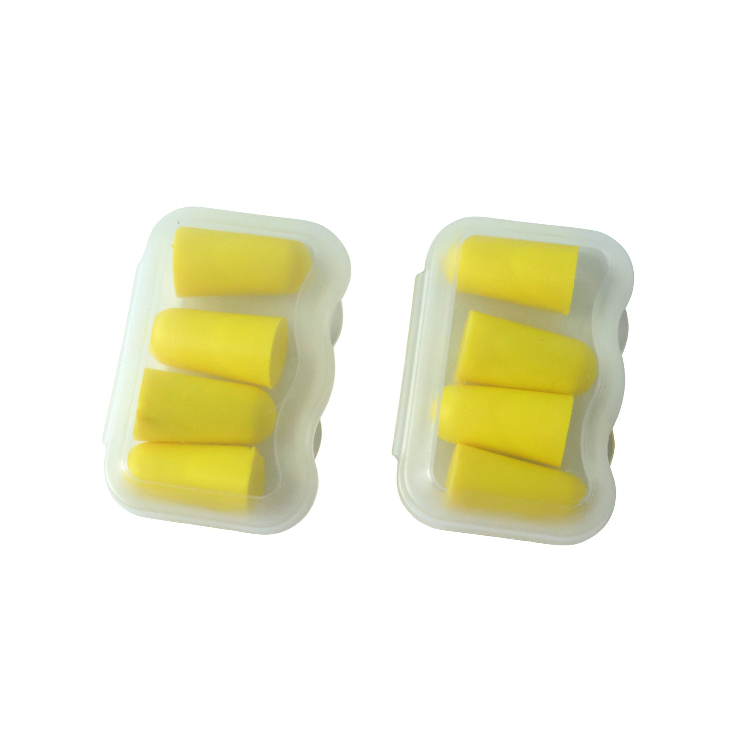 Soft Foam Noise Reduction Ear Plugs With Compact Storage Case (4 Pair  8 Pcs)