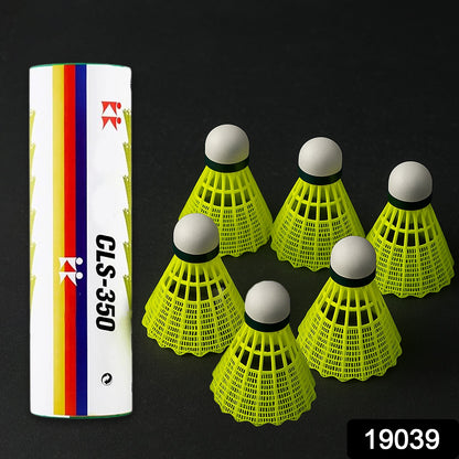 Durable Plastic Shuttlecock (6 Pcs Set)