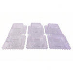 Glass bowl set ideal for serving snacks and desserts