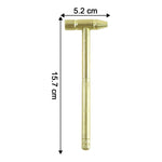 5-in-1 small hammer with interchangeable screwdriver tips for versatile home repairs