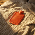 Close-up of heat therapy hot water bag providing warmth and pain relief
