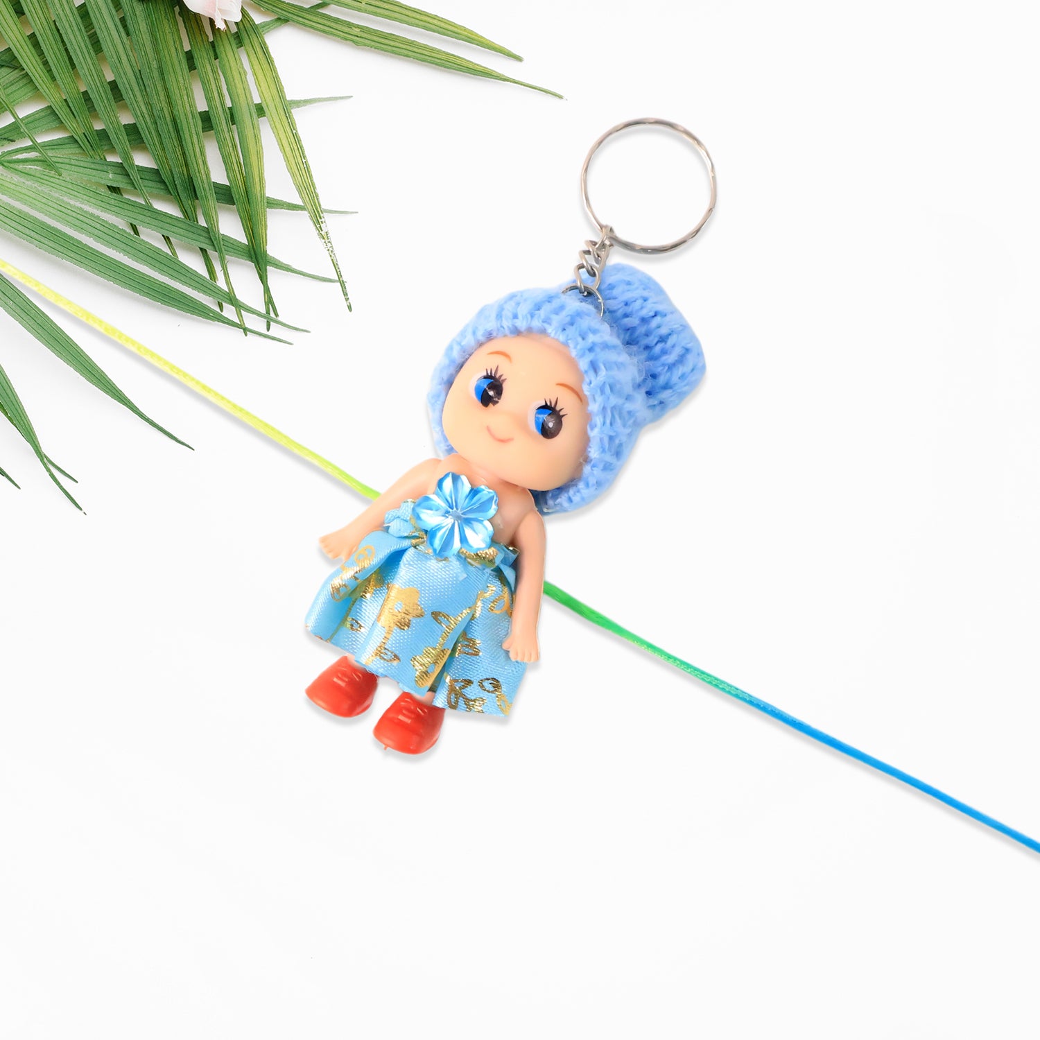 Multifunction Doll Rakhi For Kids  Cute Soft Toy Rakhi With Keychain Use  Decorative Fancy Rakhi Cum Keyring For Boys  Girls